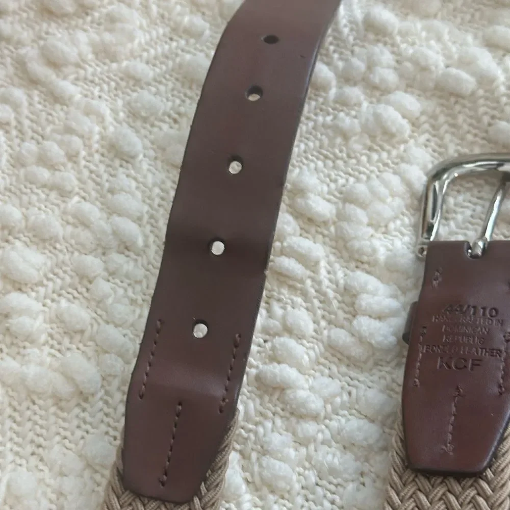 Nautica Weaved & Leather Men’s Belt 44